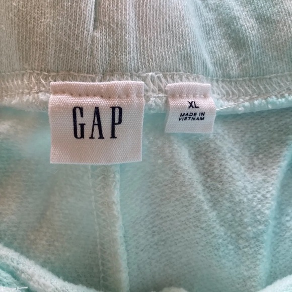 Women's Gap Tie-Dye green white pull on sweatshorts shorts size XL - NWT - Picture 8 of 10